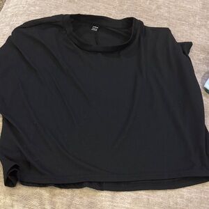 SHEIN Black Crop Top